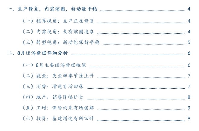 张瑜：经济的三个视角——8月经济数据点评