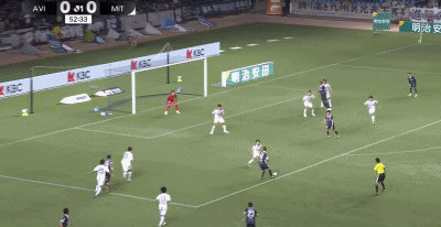 师冈柊生率先破门，木本恭生补时绝平！水户蜀葵1-1福冈黄蜂