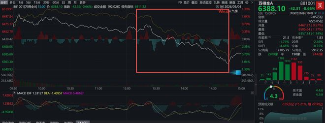 A股午后急跌引担忧，关键预警信号已然显现