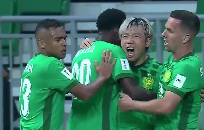 3-1！国安新援梅开二度击溃浦项铁人，张稀哲锦上添花